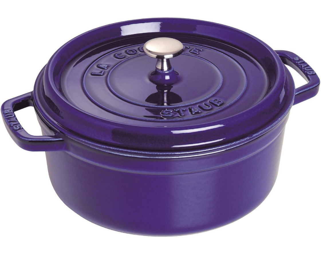 STAUB 40510-283-0 Cocotte Round 24cm Dark Blue